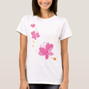 FLUTTERBY BUTTERFLIES : reeks drie 1 T-shirt