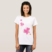 FLUTTERBY BUTTERFLIES : reeks drie 1 T-shirt (Voorkant volledig)