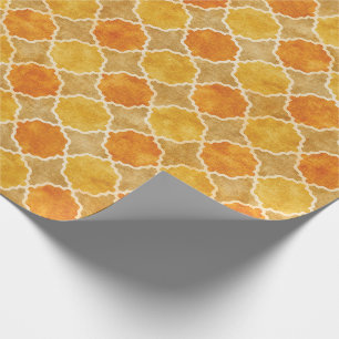 Flutterby Herfst Geometric Cadeaupapier