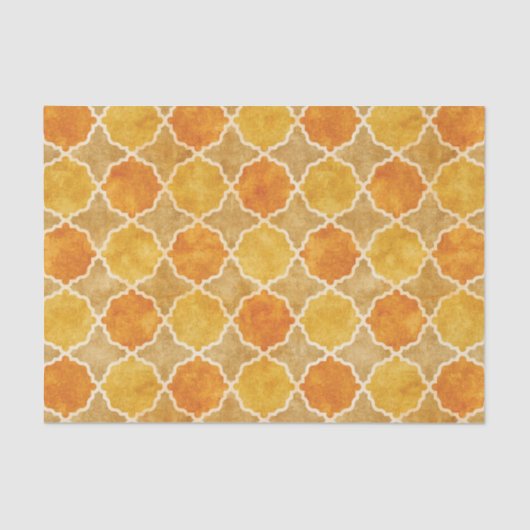 Flutterby Herfst Geometric Tissuepapier (Voorkant)