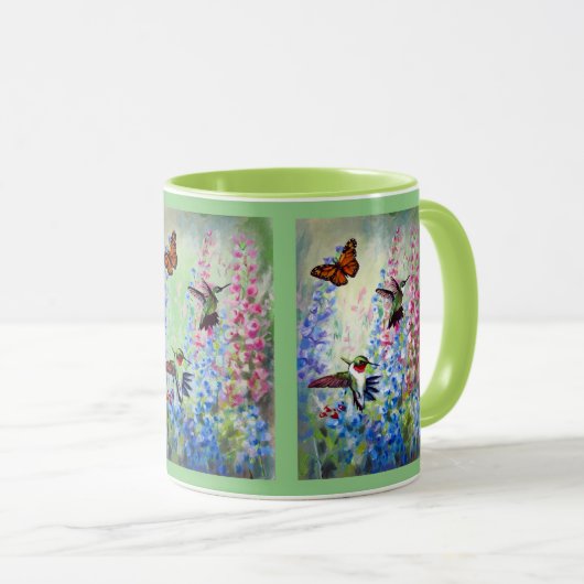 Flutterbyds et Hummers & Mug d'été (Devant droit)