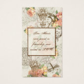 Flutterbyes 'n Mariage Rose élégant (Dos)
