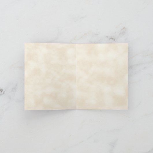 Flutterbyes 'n Rozen Elegant Trouw Bruidskaartje B Bedankkaart (Binnen)