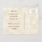 Flutterbyes 'n Tulips Élégant Enregistrer La Carte (Dos)