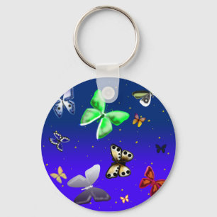 fluttercloud sleutelhanger