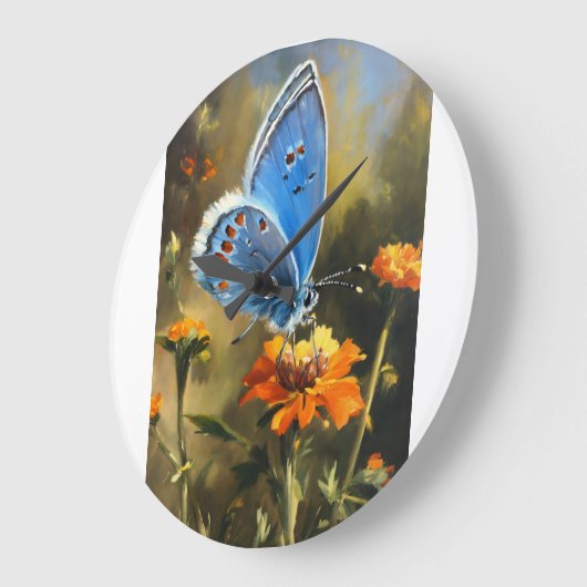 "Flutterende elegantie: door vlinders geïnspireerd Grote Klok (Hoek)