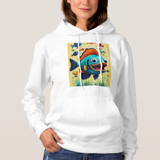 Flutterende Elegantie: Vlinder Hoodie (Voorkant)