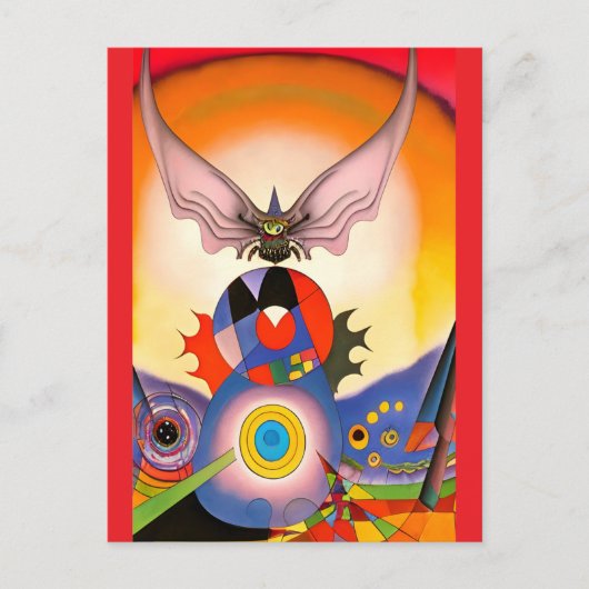 Flutterer's Delight Briefkaart (Voorkant)