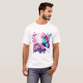 Fluttering Beauty T-Shirt Design (Devant entier)