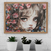 Fluttering Dreams: een portret van onschuld Poster