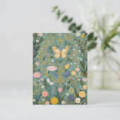 Fluttering Dreamscape Briefkaart (Staand voorkant)