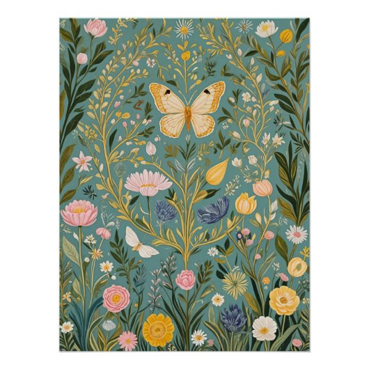 Fluttering Dreamscape Perfect Poster (Voorkant)