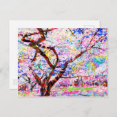 Fluttering Heart Briefkaart (Voorkant / Achterkant)