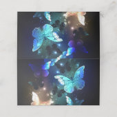 Fluttering Night Butterfly (Buitenkant ongevouwen)