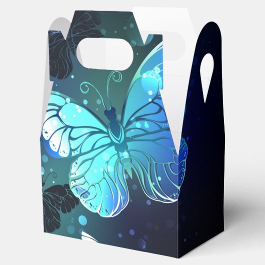 Fluttering Night Butterfly Bedankdoosjes (Geopend)