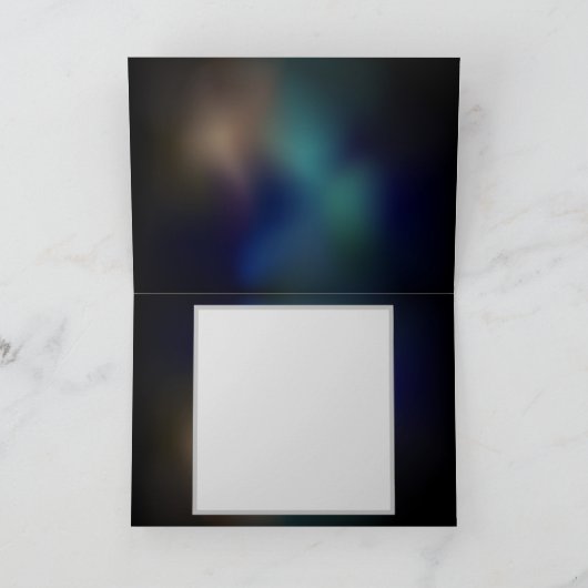 Fluttering Night Butterfly Bedankkaart (Binnen)