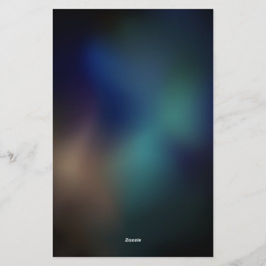 Fluttering Night Butterfly Briefpapier (Achterkant)