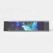 Fluttering Night Butterfly Bureau Naambordje (Voorkant)