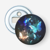 Fluttering Night Butterfly Button Flesopener (Voorkant)