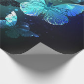 Fluttering Night Butterfly Cadeaupapier (Hoek)