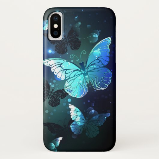 Fluttering Night Butterfly Case-Mate iPhone Case (Achterkant)