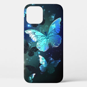 Fluttering Night Butterfly iPhone 12 Hoesje