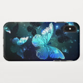 Fluttering Night Butterfly Case-Mate iPhone Case (Achterkant (horizontaal))