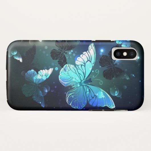 Fluttering Night Butterfly Case-Mate iPhone Case (Achterkant (horizontaal))