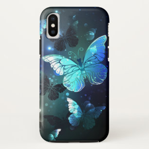 Fluttering Night Butterfly iPhone XS Hoesje