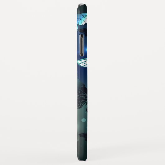 Fluttering Night Butterfly Case-Mate iPhone Case (Achterkant/rechts)
