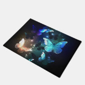 Fluttering Night Butterfly Deurmat (Schuin)