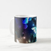 Fluttering Night Butterfly Koffiemok (Voorkant links)