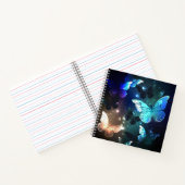 Fluttering Night Butterfly Notitieboek (Binnen)
