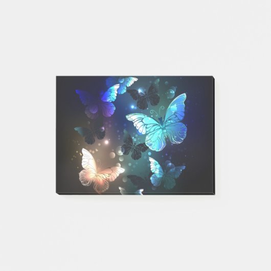 Fluttering Night Butterfly Post-it® Notes (Voorkant)