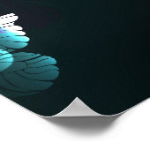 Fluttering Night Butterfly Poster (Hoek)