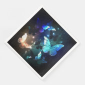 Fluttering Night Butterfly Servet (Hoek)