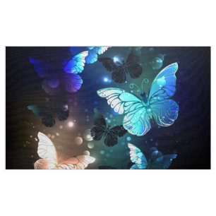 Fluttering Night Butterfly Stof