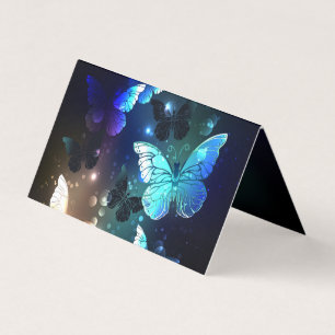 Fluttering Night Butterfly Visitekaartjes