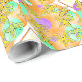 Fluttervliegen Cadeaupapier (Rol Hoek)