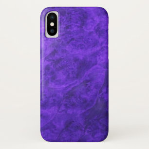 Fluweel Amethist Paarse iPhone X Hoesje