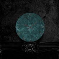 Fluweelzachte Blauwgroen Damask | Donkergroen Grun