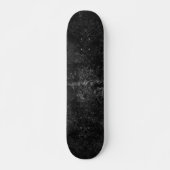 Fluweelzachte Onyx Damask | Zwart Vampy Grunge Blo Skateboard (Voorkant)