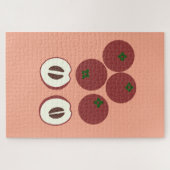Fluwelen Appel Puzzel (Horizontaal)