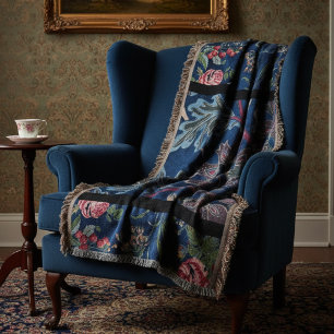 fluwelen bloesems: op gotiek geïnspireerde elegan deken