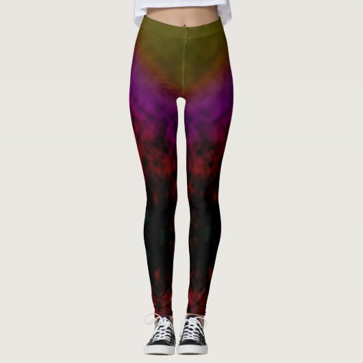 Fluwelen Eclipse Leggings (Voorkant)