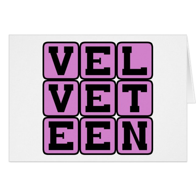 Fluwelen, lijkend op fluweel (Voorkant Horizontaal)