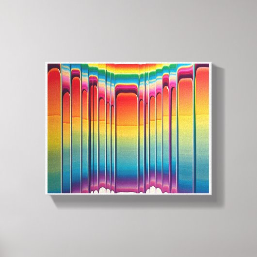 fluwelen nachten canvas afdruk (Voorkant)