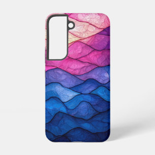 fluwelen stromen samsung galaxy hoesje