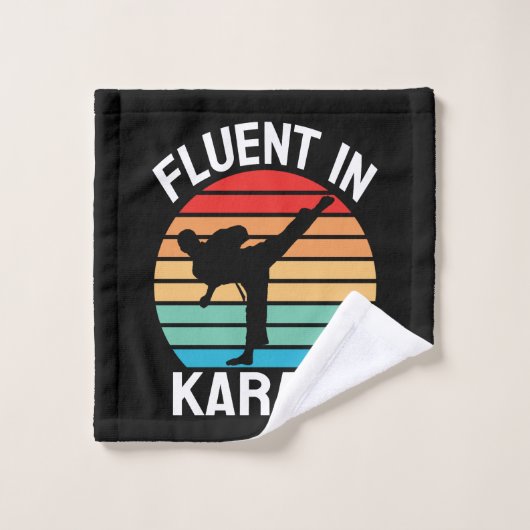 Flux dans Karate Funny Karate (Gant de toilette)
