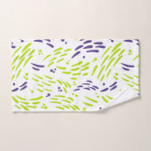 Flux de chaux vert et pourpre (Serviette à main)